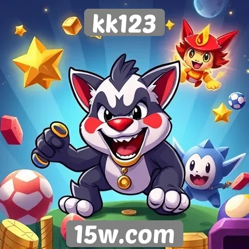 Exploração dos jogos populares no site kk123